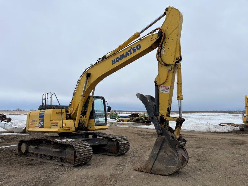  2012 KOMATSU PC290 LC-10 at Conquest Equipment Saskatchewan