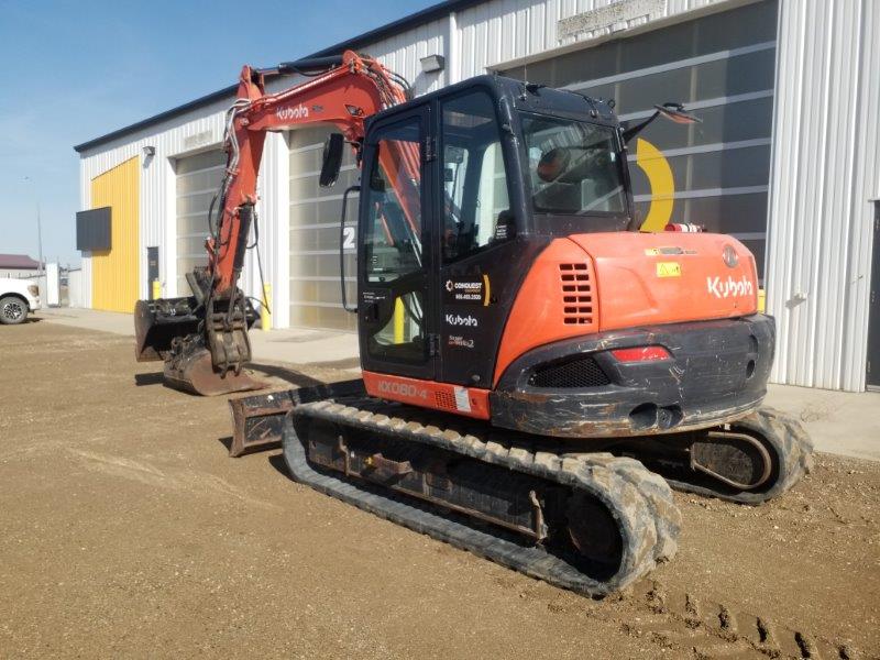  2021 Kubota KX080-4S2R3A at Conquest Equipment Estevan, SK