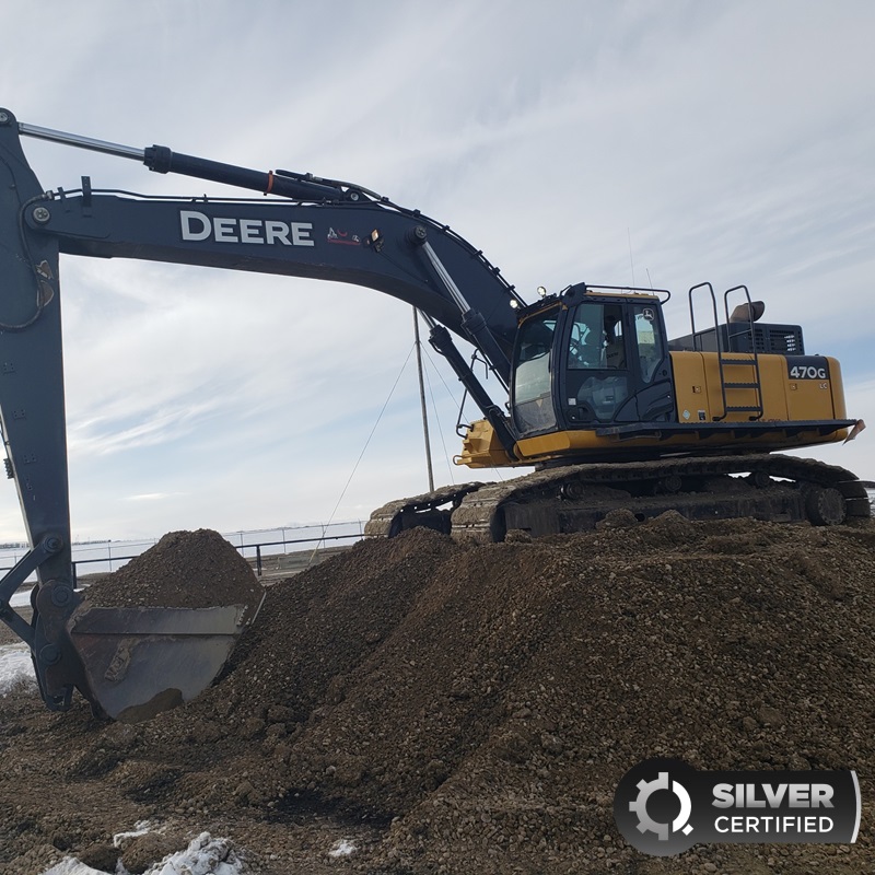  2017 DEERE 470G LC at Conquest Equipment Alberta