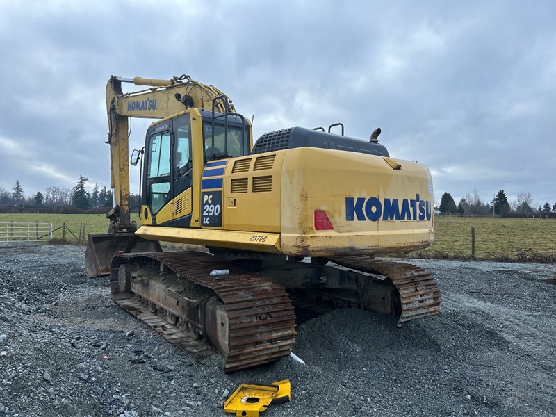  2015 KOMATSU PC290LC-10 at Conquest Equipment British Columbia