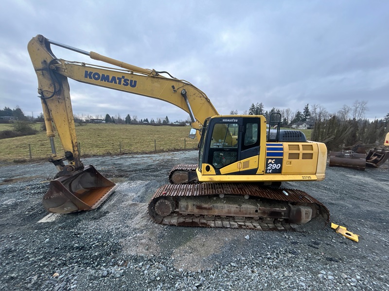  2015 KOMATSU PC290LC-10 at Conquest Equipment British Columbia