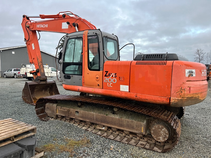  2006 HITACHI ZX200 LC at Conquest Equipment British Columbia