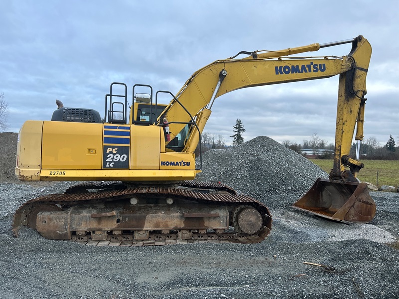  2015 KOMATSU PC290LC-10 at Conquest Equipment British Columbia