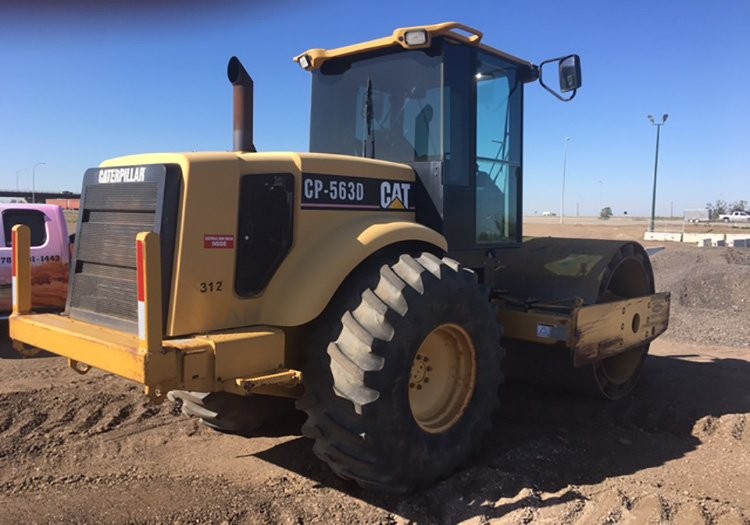  2002 CAT CP563D at Conquest Equipment Alberta