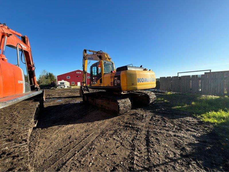  2011 KOMATSU PC270 LC-8 at Conquest Equipment Alberta