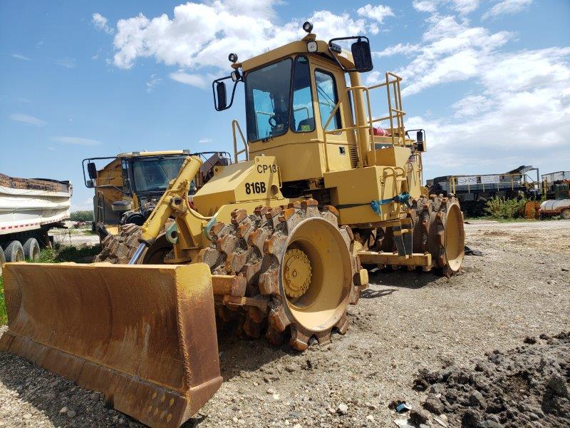  1985 CAT 816B at Conquest Equipment Manitoba