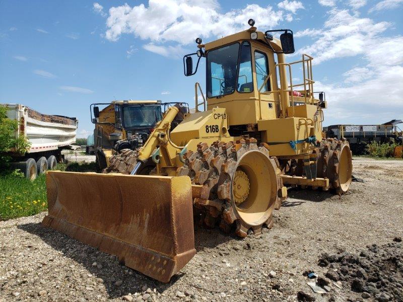  1985 CAT 816B at Conquest Equipment Manitoba