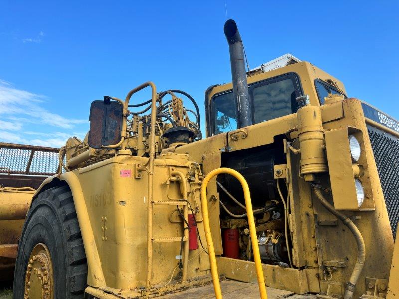  1988 CAT 621E at Conquest Equipment Saskatchewan