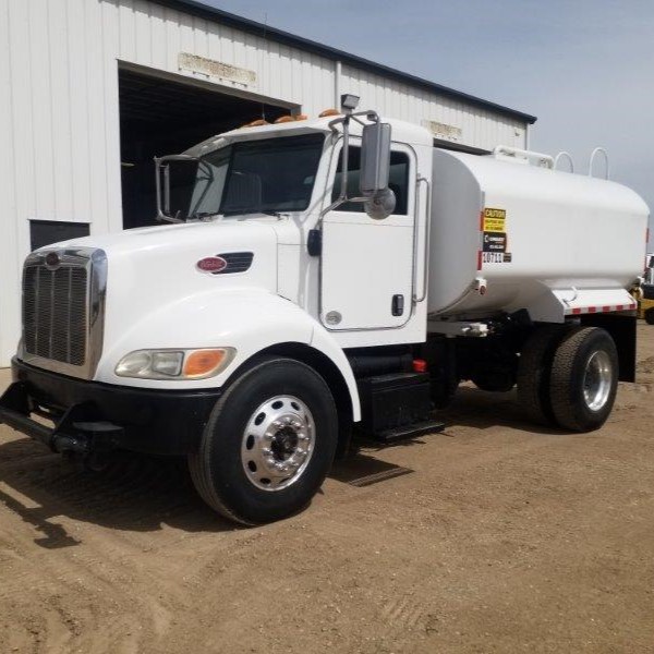  2010 Peterbilt 335 at Conquest Equipment Alberta
