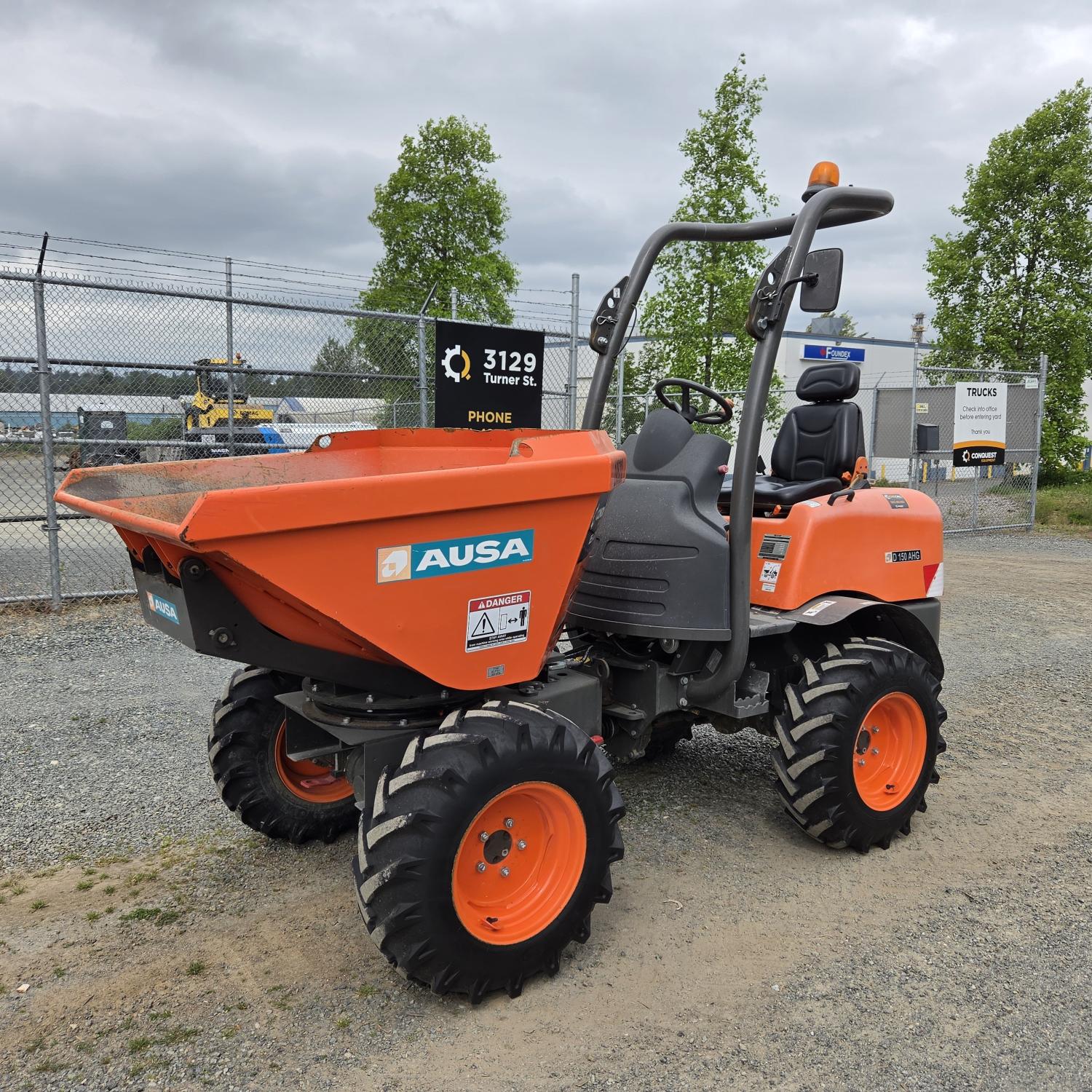  2022 AUSA D150 AHG at Conquest Equipment Abbotsford BC