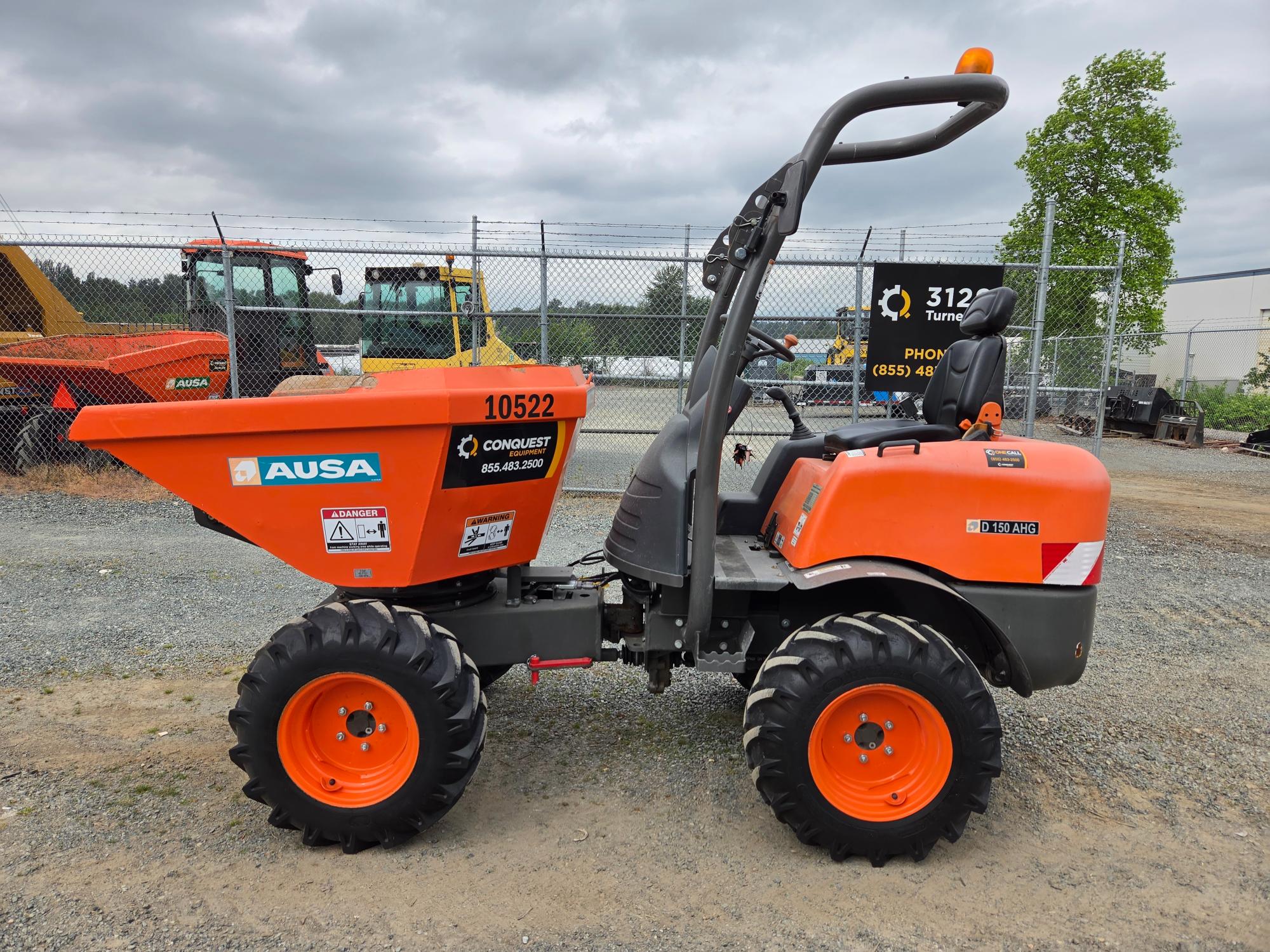  2022 AUSA D150 AHG at Conquest Equipment Abbotsford BC