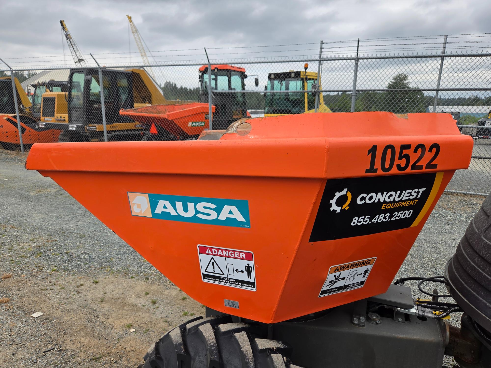  2022 AUSA D150 AHG at Conquest Equipment Abbotsford BC
