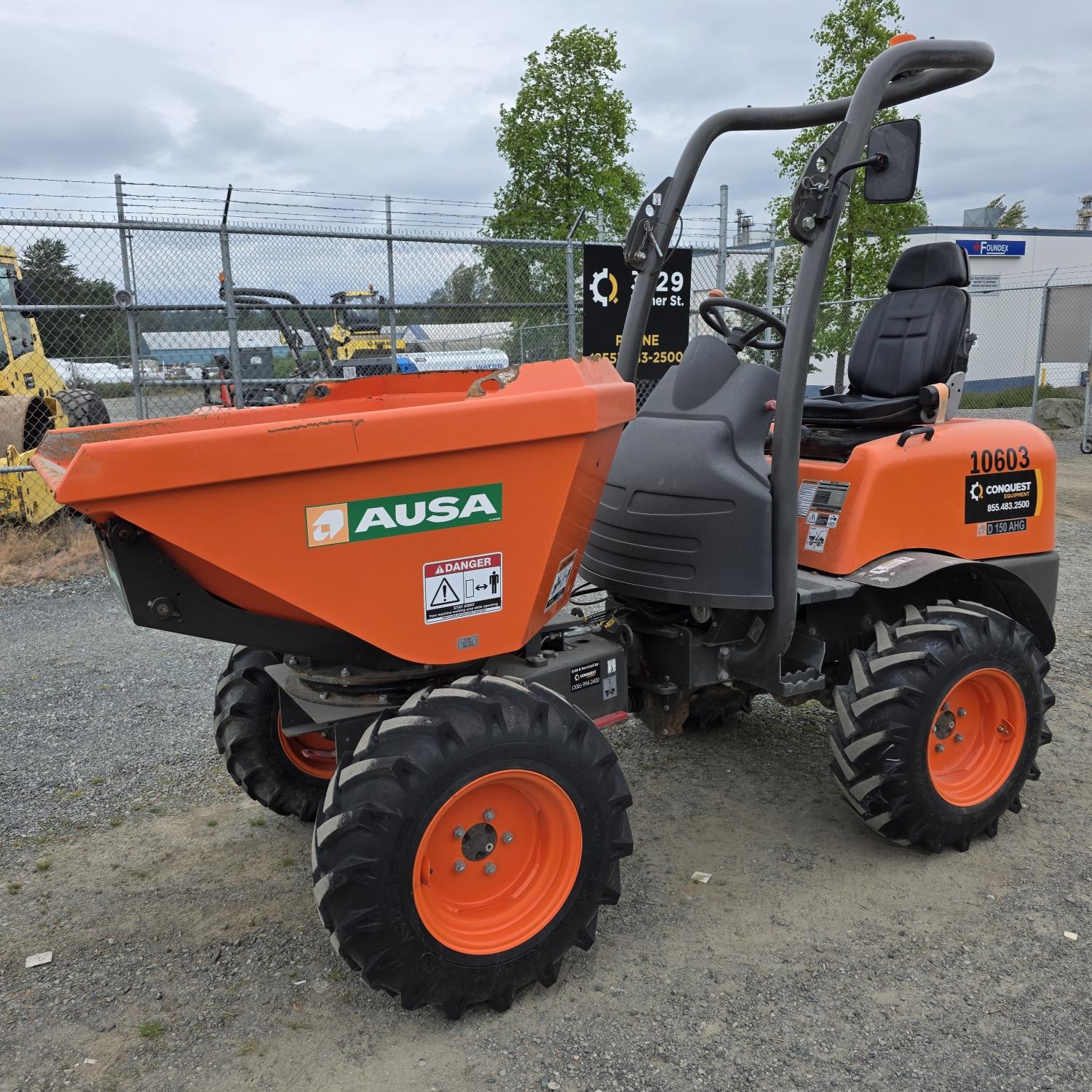  2022 AUSA D150 AHG at Conquest Equipment Abbotsford, BC