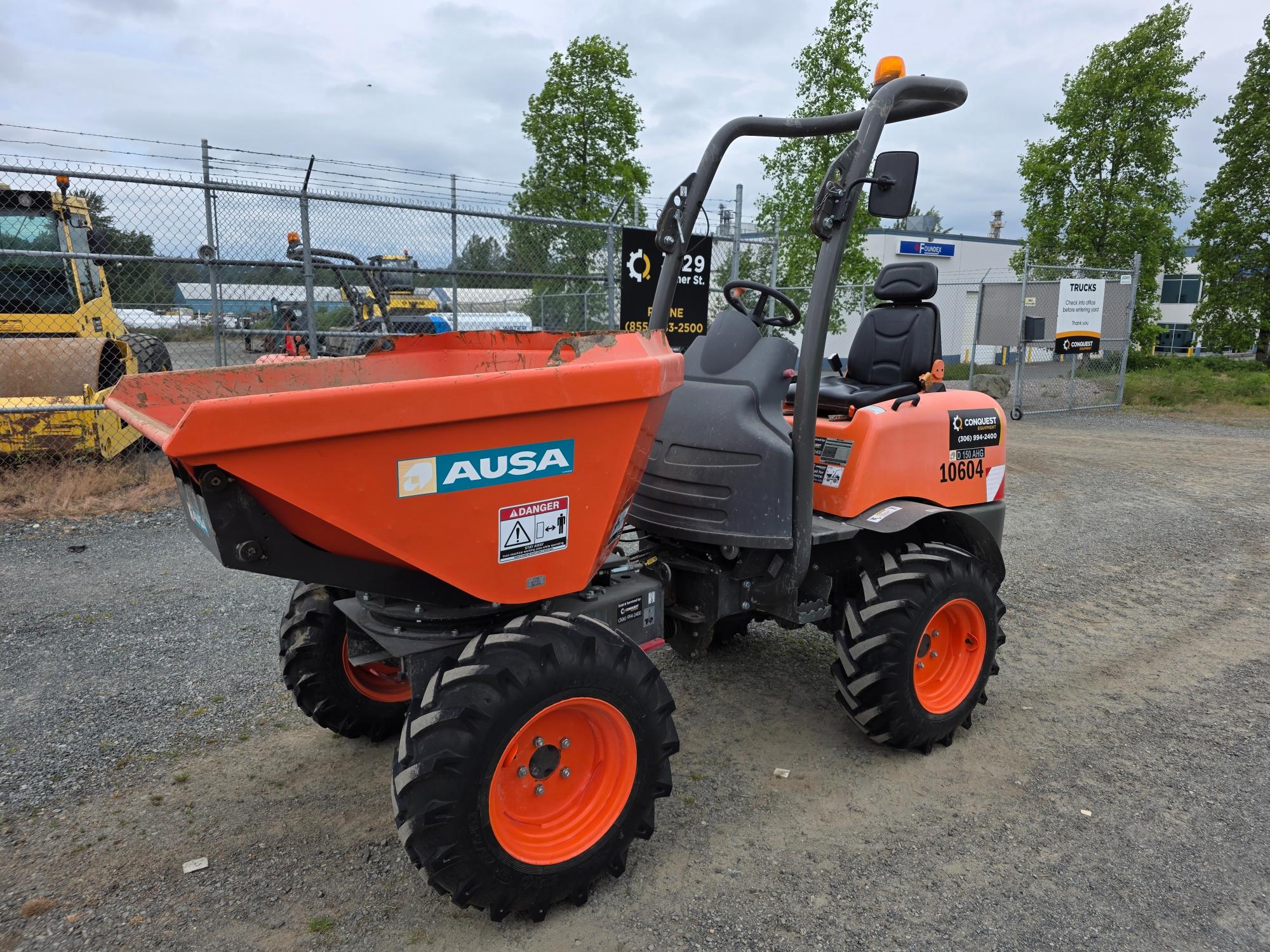  2022 AUSA D150 AHG at Conquest Equipment Abbotsford, BC