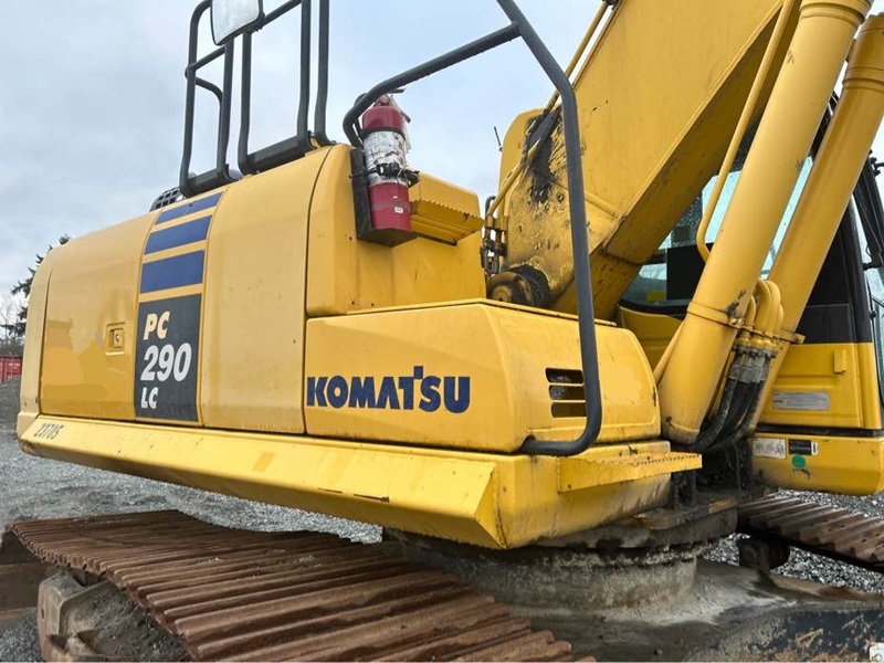  2015 KOMATSU PC290LC-10 at Conquest Equipment British Columbia