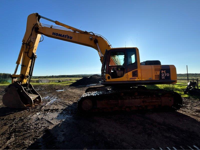  2011 KOMATSU PC270 LC-8 at Conquest Equipment Alberta