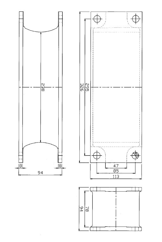   Bomag Rectangular Rubber Isolator for Bomag BW211 at Conquest Equipment Estevan, SK