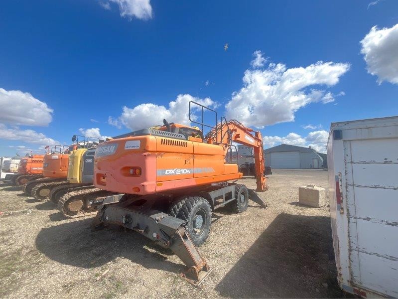  2012 Doosan DX210W at Conquest Equipment Saskatchewan