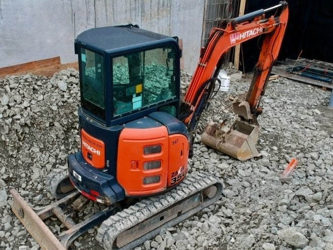  2014 HITACHI ZX35U at Conquest Equipment British Columbia