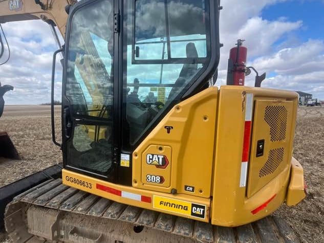  2022 CAT 308CR at Conquest Equipment Saskatchewan