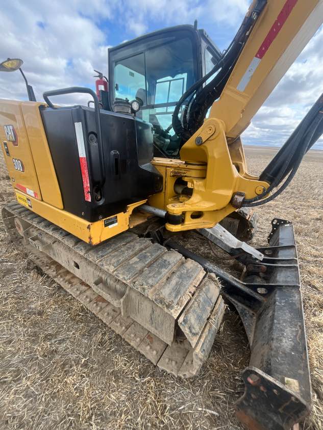  2022 CAT 308CR at Conquest Equipment Saskatchewan
