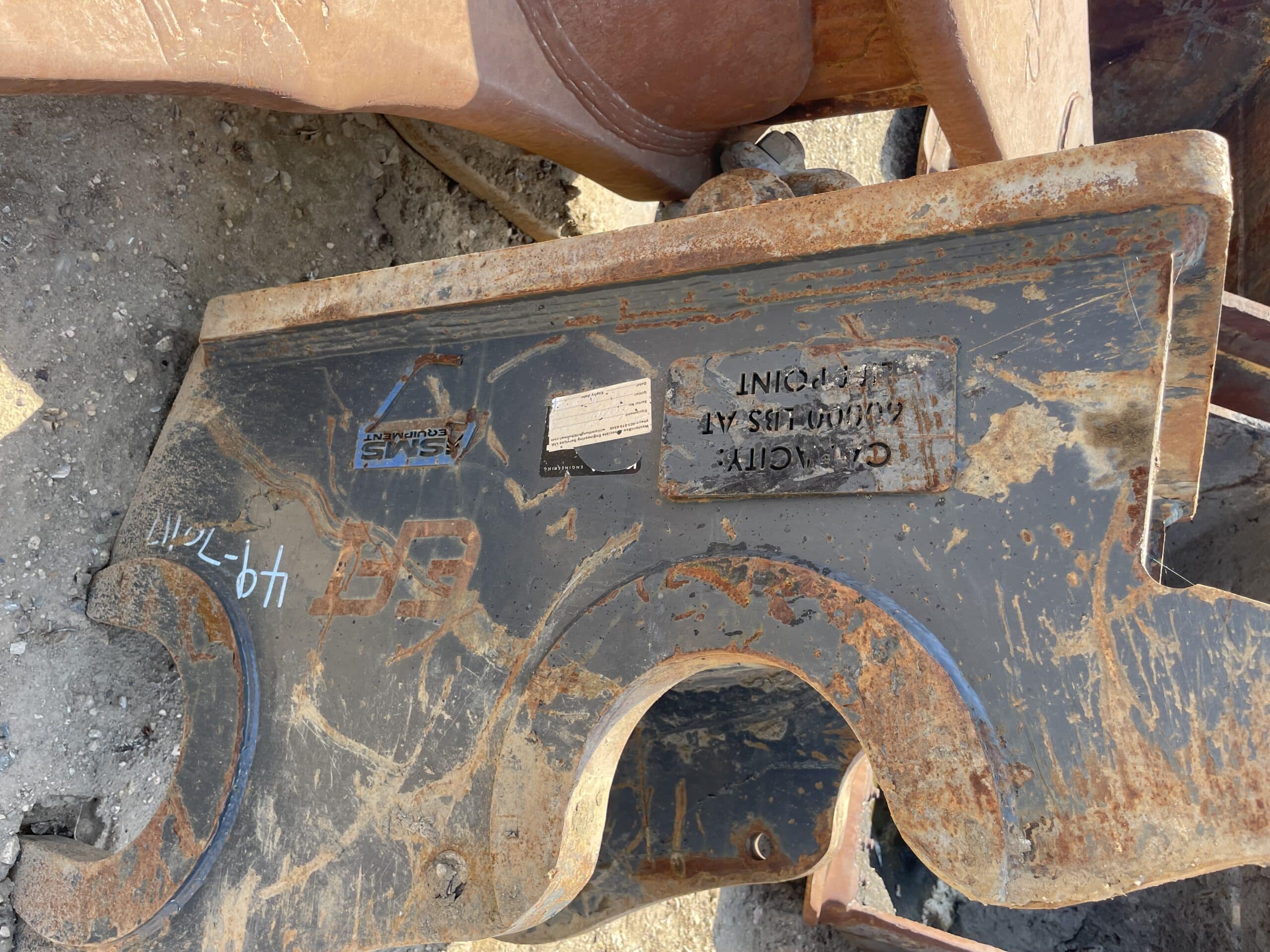    600 Lifting Lug at Conquest Equipment Alberta