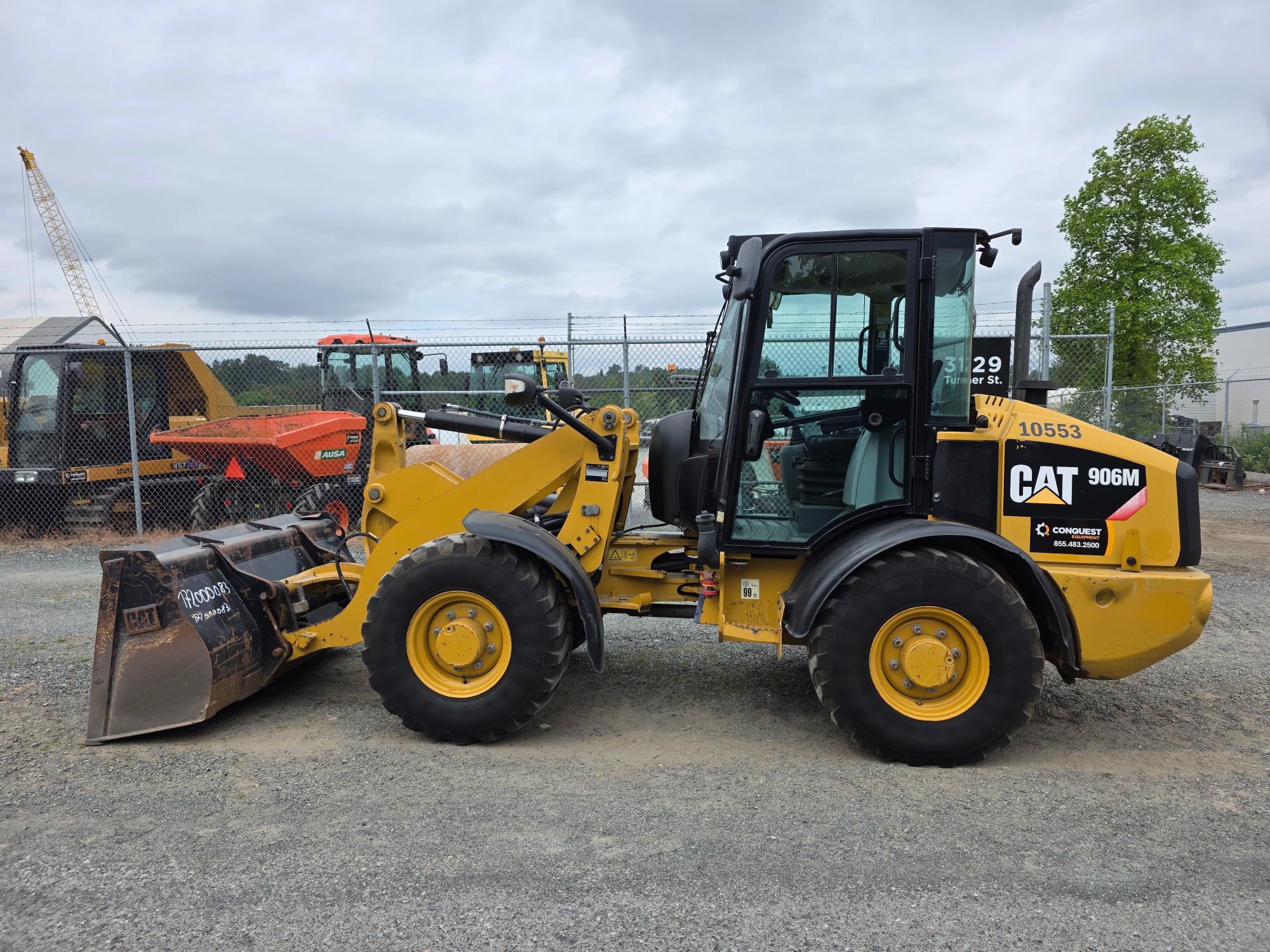  2017 CAT 906M at Conquest Equipment Abbotsford, BC