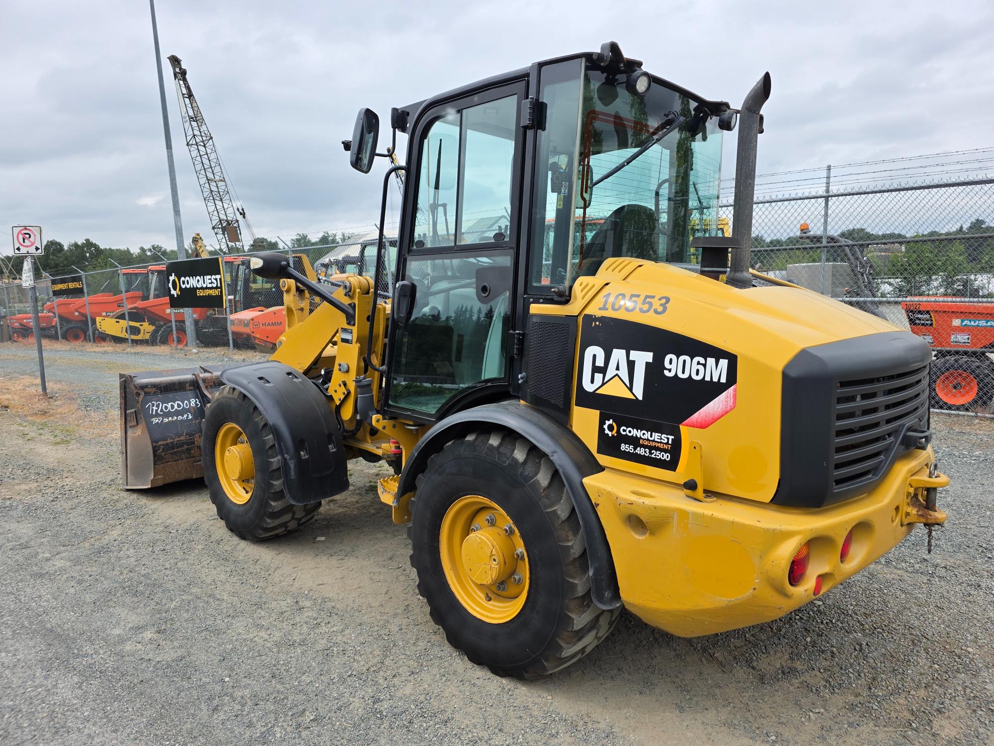  2017 CAT 906M at Conquest Equipment Abbotsford, BC