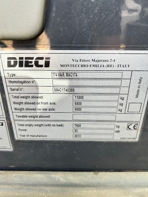  2013 Dieci AgriTech 35.7VS at Conquest Equipment Saskatchewan