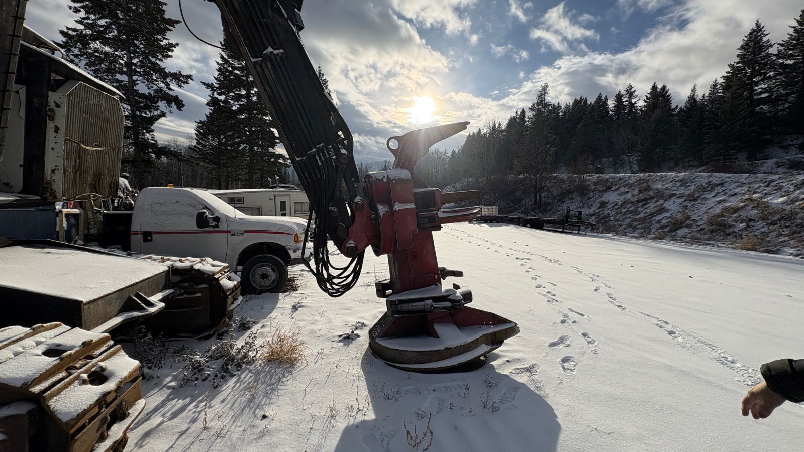  2001 Timbco T445D at Conquest Equipment Alberta