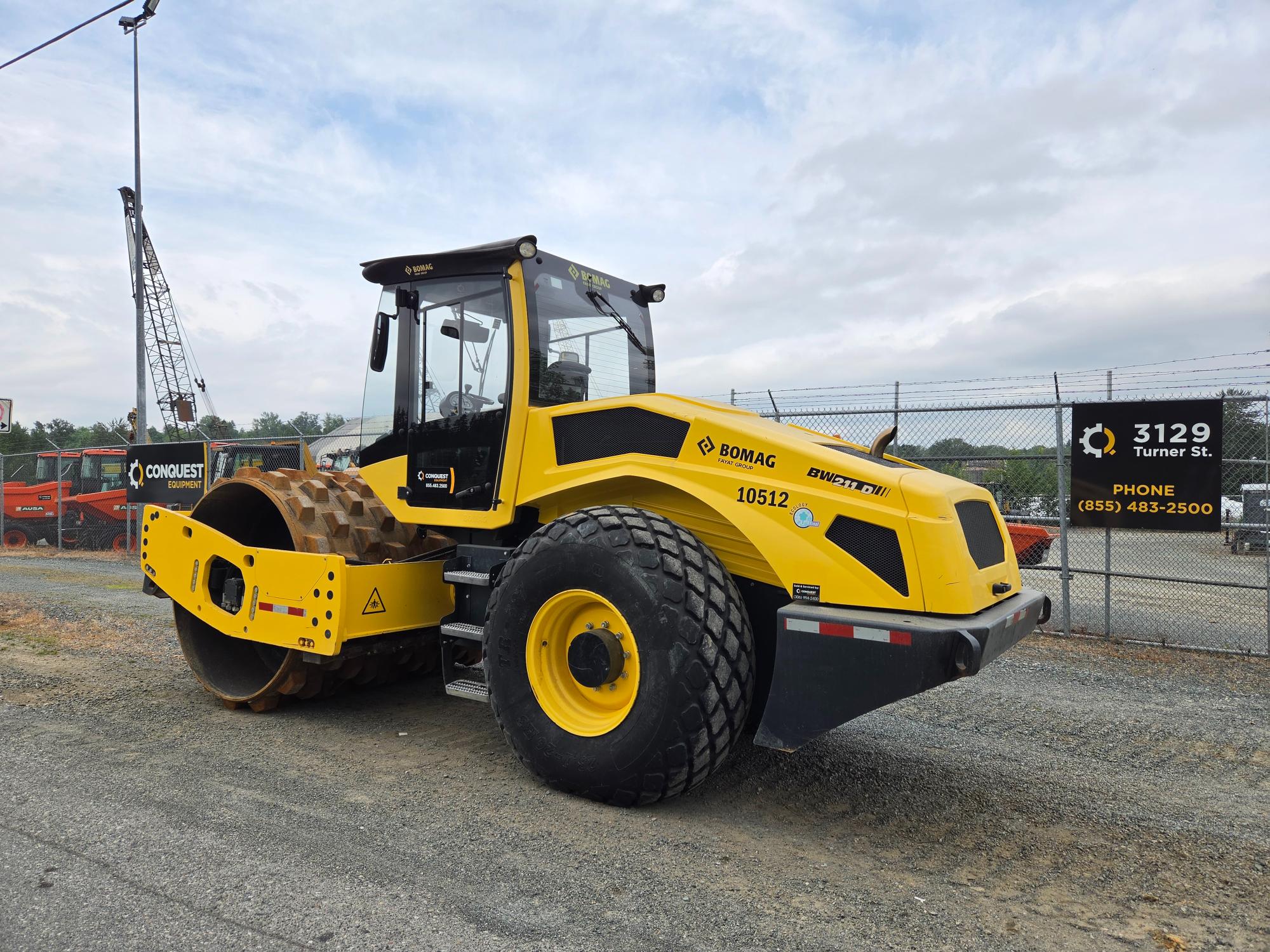  2018 Bomag BW211D-5 at Conquest Equipment Abbotsford BC