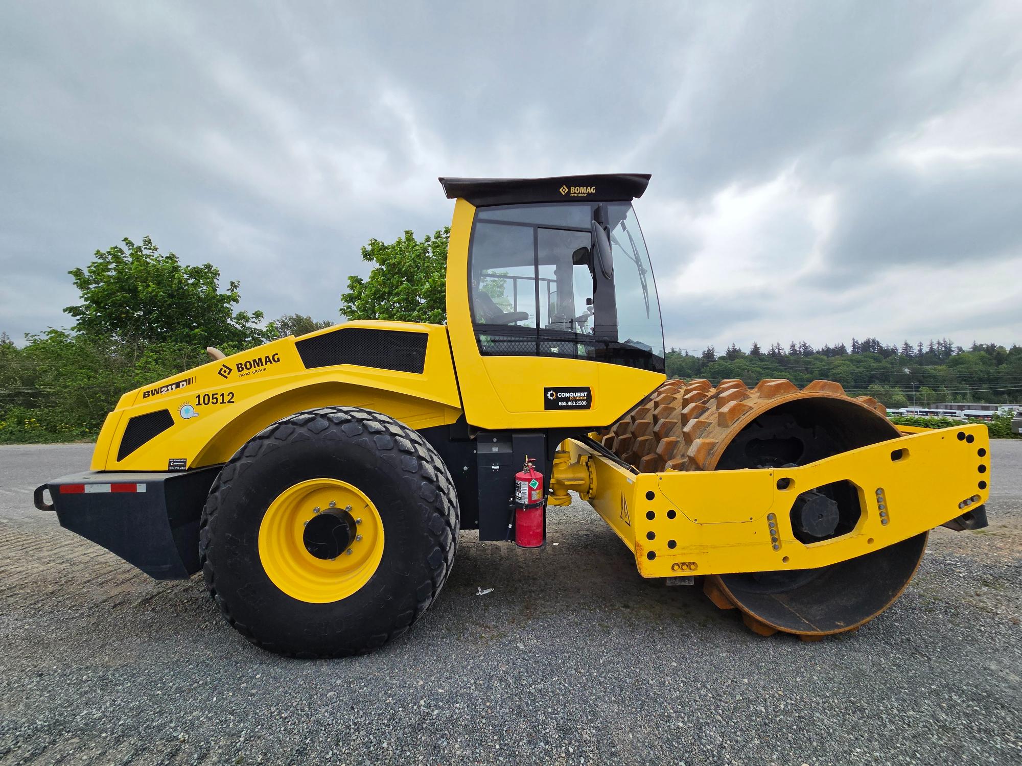 2018 Bomag BW211D-5 at Conquest Equipment Abbotsford BC