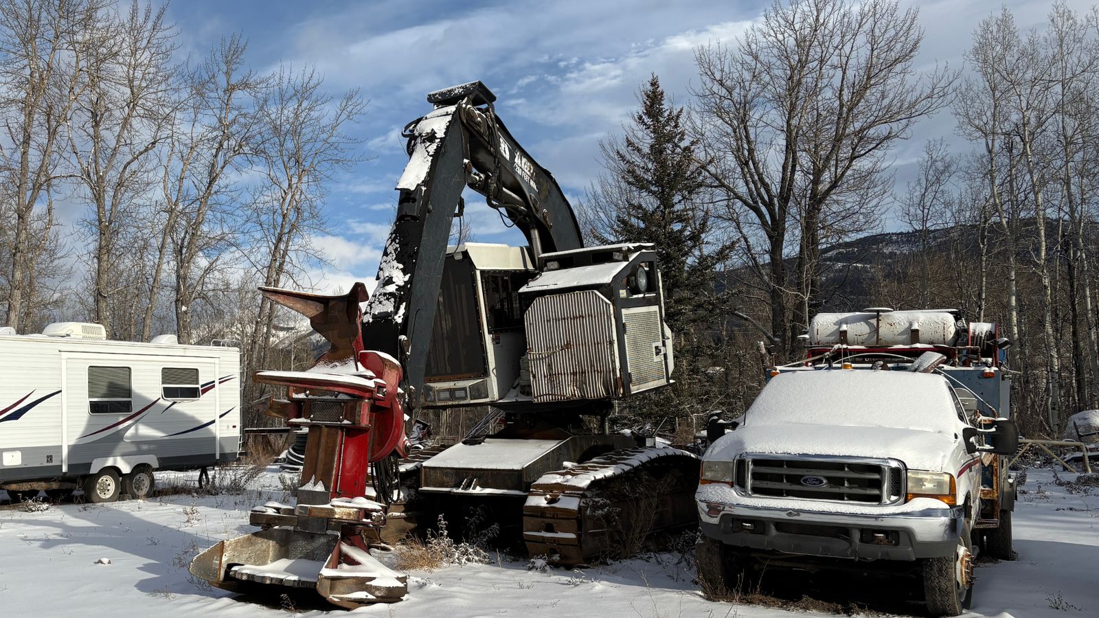  2001 Timbco T445D at Conquest Equipment Alberta