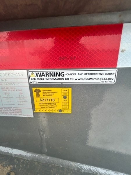  2021 Trail King TK60SSD-413 at Conquest Equipment Saskatchewan