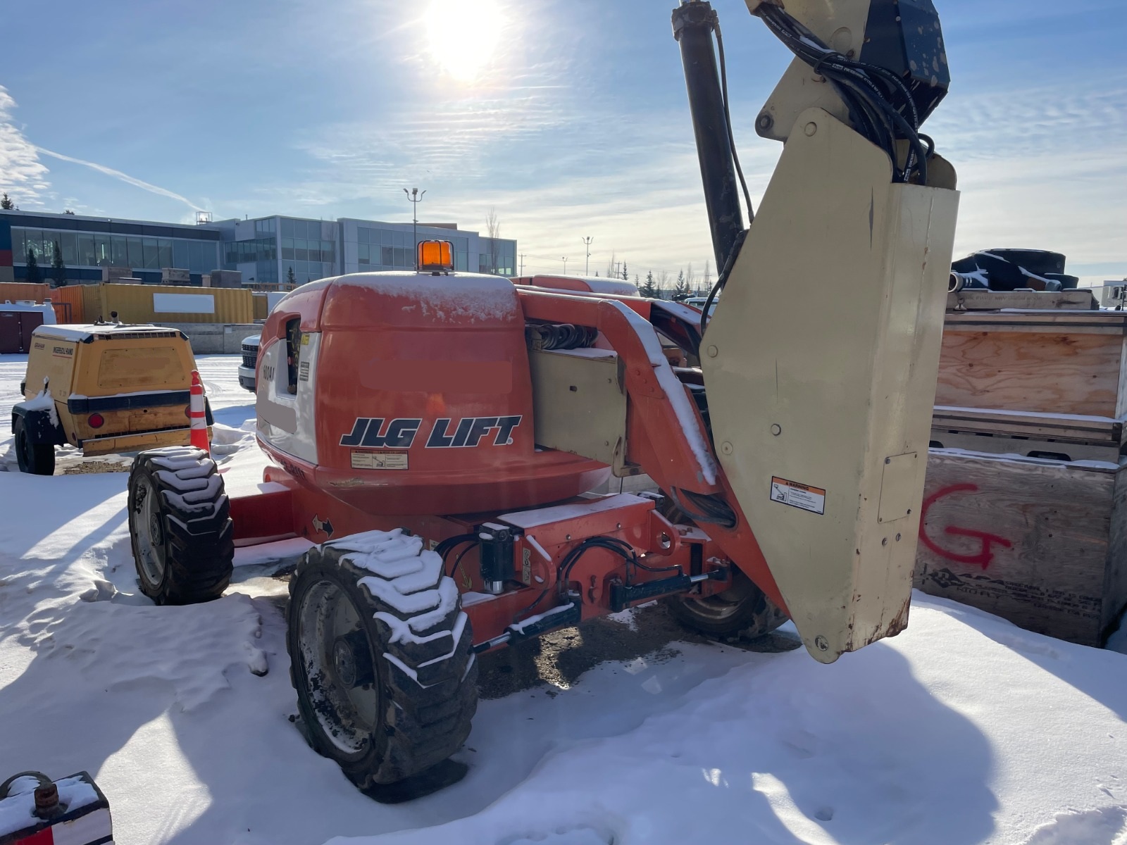  2009 JLG 600AJ at Conquest Equipment Alberta