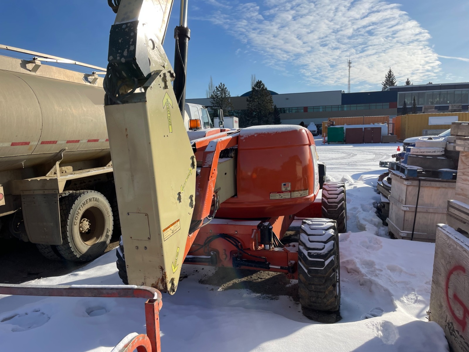  2009 JLG 600AJ at Conquest Equipment Alberta