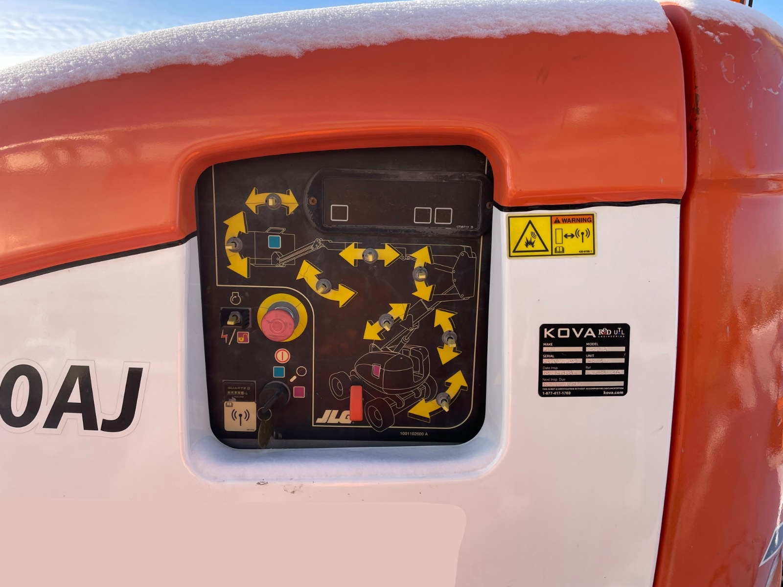  2009 JLG 600AJ at Conquest Equipment Alberta